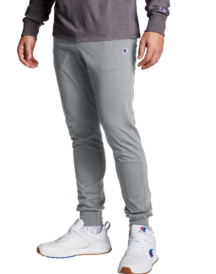 Champion Joggingbroek Heren - Grijs - Classic Jersey ( 763402-EBF )